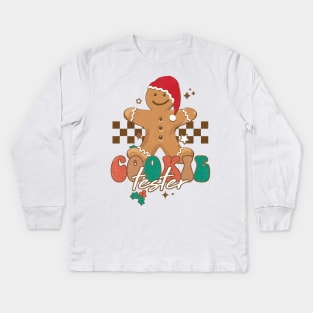 Official Cookie Tester Kids Long Sleeve T-Shirt